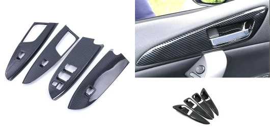 右ハンドル用 適用: 三菱 エクリプス クロス 2018-2022 ギア シフト カップホルダー パネル カバー ウインドウ スイッチ ウインドウ スイッチ カバー・インナー ドア ボウル SR-AA-4238 Interior parts for cars