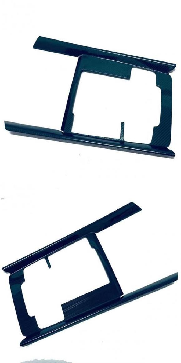 左ハンドル用 適用: マツダ CX50 CX-50 2023 2024 スチール カーボンファイバー センター コンソール スチール カーボン 左ハンドル用・スチール ブラック ブラシ 左ハンドル用 SR-AA-4578 Interior parts for cars