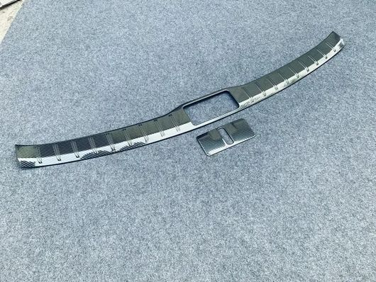 適用: レクサス RX 350H 450H 500H 2023 2024 ステンレス スチール インナー アウター リア バンパー フット プレート テールゲート ドア シル ペダル インナー カーボンファイバー SR-AA-0533 Exterior parts for cars