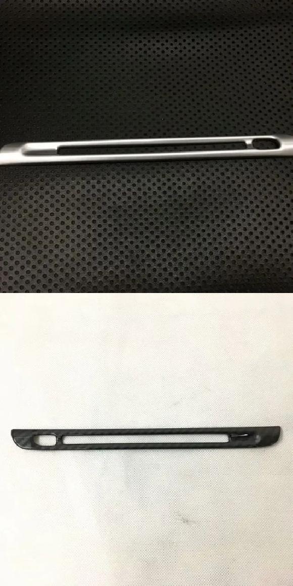 適用: マツダ CX-5 CX5 KF 2017 2018 2019 2020 センター コンソール CD パネル トリム フレーム カバー ステッカー インテリア ABS マット・ABS カーボンファイバー SR-AA-0485 Interior parts for cars