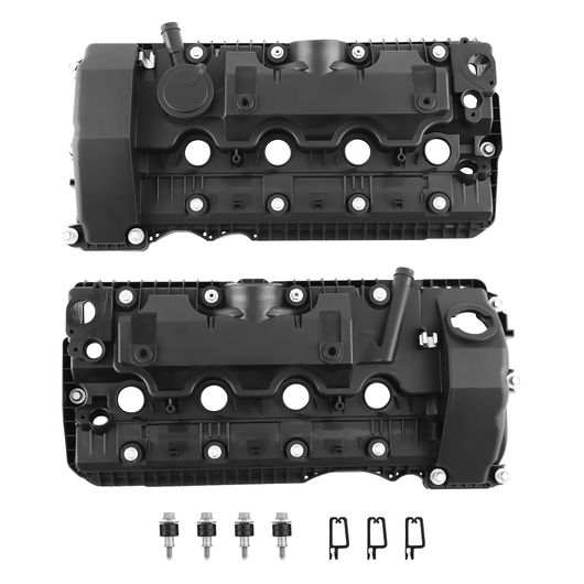 左 & 右 バルブ カバー & ガスケット 適用: BMW 545I 2004-2005 11127518073 11127563474 SR-BB-3033 Car parts