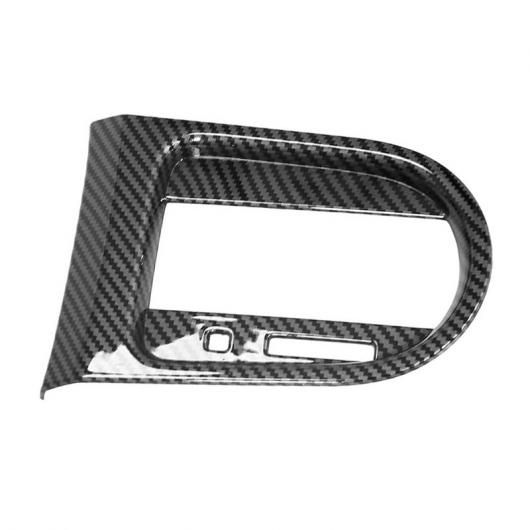 適用: フォード/FORD マスタング 2015-2023 ギア シフト フレーム カバー パネル トリム ステッカー カーボン スタイル オート インテリア インテリア デカール パーツ カーボン調 SR-BB-4206 Interior parts cars