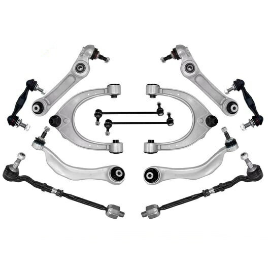 12ピース フロント ロワー コントロールアーム スタビライザー リンク キット 適用: BMW 5シリーズ F10 550I 640i 650i 2011 2012 2013 2014 2015 2016 SR-BB-4854 stabilizer