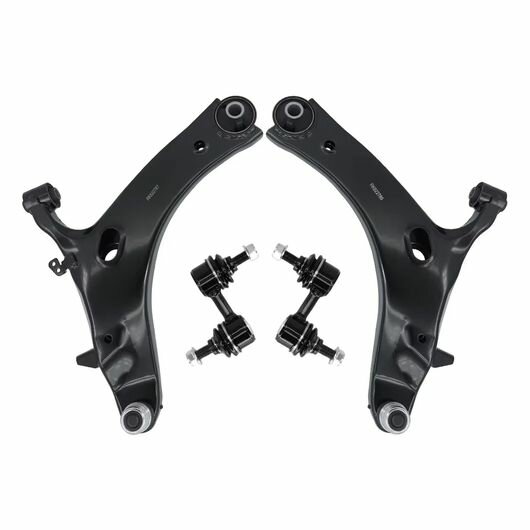 4ピース フロント ロワー コントロール アーム スウェイバー リンク キット 適用: スバル フォレスター インプレッサ WRX セダン 2009 2010 2011-2014 MS801051 SR-BB-5103 Car parts