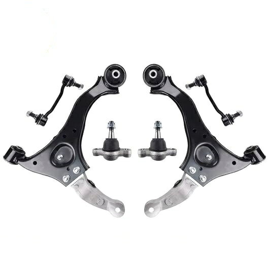 フロント ロワー コントロールアーム ボール ジョイント スウェイバー エンド リンク 6ピース キット 適用: ヒュンダイ/現代/HYUNDAI ソナタ 2006 2007 2008 2009 2010 K641392 SR-BB-5152 Car parts