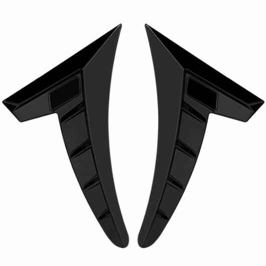 エクステリア アクセサリー 適用: ヒュンダイ/現代/HYUNDAI エラントラ CN7 2020-2024 ABS サイド ウイング エア フロー フェンダー グリル インテーク 吹き出し口 トリム 光沢ブラック SR-BB-5450 Exterior parts for cars