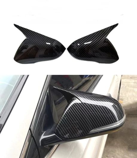 バックミラー サイド ミラー カバー 適用: ヒュンダイ/現代/HYUNDAI ソナタ 2015-2019 ステッカー ウイング キャップ エクステリア ドア ケース トリム シェル ブラック SR-BB-8504 Exterior parts for cars