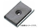 トラスコ中山/TRUSCO キャップ付フェライト磁石90mm×18.8mm×6mm 10個入 TFC90KA10P(4151704) JAN：4989999198348 Ferrite magnet with cap pieces