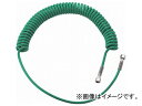 トラスコ中山/TRUSCO ハイパワーコイルホース高圧用 3.0MPa 3.8m THC305(2775263) JAN：4989999353280 High power coil hose high pressure