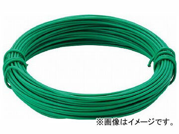 トラスコ中山/TRUSCO カラー針金 小巻タイプ・20番手 緑 線径0.9mm TCWS09GN(2825244) JAN：4989999276206 Color wire small roll type green diameter