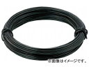 トラスコ中山/TRUSCO カラー針金 小巻タイプ・18番手 黒 線径1.2mm TCWS12BK(2825210) JAN：4989999276176 Color Wire Small Volume Type Black Line Diameter