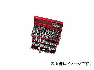 京都機械工具/KTC 工具セット(チェストタイプ) SK4586X(3073343) JAN：4989433935201 Tool set chest type