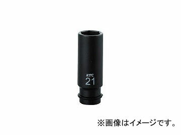 京都機械工具/KTC 12.7sq.インパクトレンチ用ソケット(ディープ薄肉) 27mm BP4L27TP(3079686) JAN：4989433151120 Socket for impact wrench deep thin meat