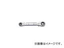 トップ工業/TOP 4サイズ板ラチェットレンチ 19×21 22×24mm PRW7(2487101) JAN：4975180412171 size plate ratchet wrench