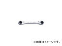 ロブテックス/LOBSTER 板ラチェットレンチ 19×21/22×24mm SRW1924(3726215) JAN：4963202034272 Plate ratchet wrench