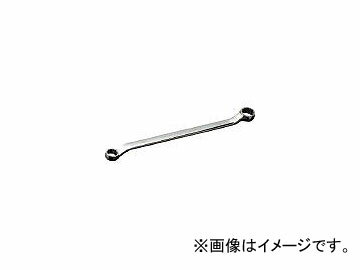 京都機械工具/KTC 45°×6°めがねレンチ 17×19mm NM51719(3952878) JAN：4989433311029 Glass wrench