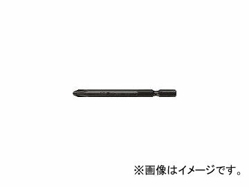 長堀工業/NAGAHORI ドライバービット シングル 差込5×No.2×150L 1S2150(3962784) JAN：4560291326358 入数：10本 Driver bit single insert