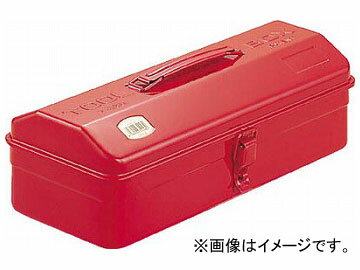 トラスコ中山/TRUSCO 山型工具箱 359×150×124 レッド Y350R(1208110) JAN：4989999700480 Mountain shaped tool box Red
