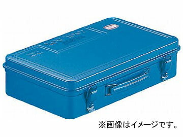 トラスコ中山/TRUSCO トランク工具箱 368×222×95 ブルー T360(1201077) JAN：4989999700589 Trunk tool box blue