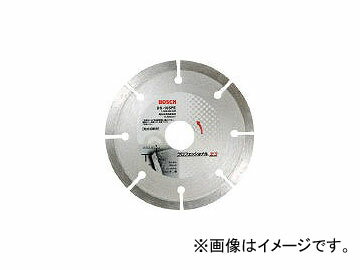 DS-105PE 作業用品 切断用品 ダイヤモンドカッター 3784789 ボッシュ ボッシュ/BOSCH tool ツール 工具 整備 用品 とらすこ なかやま ナカヤマ 中山 トラスコ入数：1枚【特長】●軽作業に最適なエコノミータイプです。●軽量ブロック、レンガ、モルタルなどの切断に最適です。【用途】●軽量ブロック、レンガ、モルタル、スレートなどの切断に。【仕様】●外径(mm):104●刃厚(mm):1.6●穴径(mm):20●チップ高さ(mm):6.5●最高使用回転数(rpm):14500●付属リング穴径(mm):15●外径×刃厚×穴径×付属リング内径(mm):104×1.6×20×15【材質/仕上】●台金：工具鋼●チップ：ダイヤ砥粒【質量】81g商品の詳細な情報については、メーカーサイトでご確認ください。