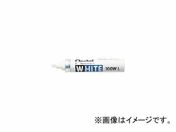 ぺんてる/PENTEL ホワイト極太(工業用マーカー) X100WLD(9326) JAN：4902506182494 入数：10本 White thick industrial marker