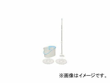 アイリスオーヤマ/IRISOHYAMA 回転モップ 手回しタイプ KMT420(3968413) JAN：4905009826414 Rotating mop hand turned type