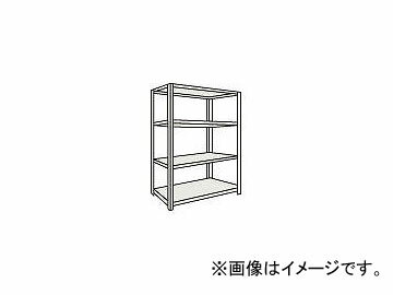 トラスコ中山 M3型中量棚 1500×921×H1500 4段 単体 NG M35594 NG(5065186) type medium sized shelf stage single