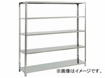 ȥ饹滳/TRUSCO SUS304ê 1800D600H1800 ŷ5 SU36665(3018237) JAN4989999748352 Lightweight shelf Temple stage