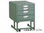 ȥ饹滳/TRUSCO BCDѥ若 4 H660 ꡼ BCD2D4(2401568) JAN4989999799101 Workbench Wagon drawer stage Green