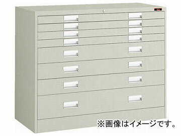 トラスコ中山/TRUSCO WUH型保管庫 1108×470×H880 引出×8 WUHLL8W NG(5071861) JAN：4989999620900 type vocational fabric drawer