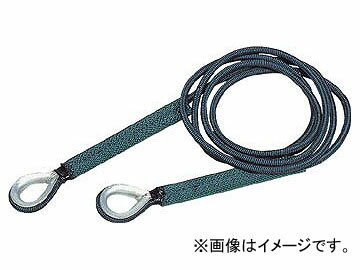 ȥ饹滳/TRUSCO եƥѥ ξü֥ 6mm2m SP62C(1175556) JAN4989999178647 Sefty Power Rope Both ends