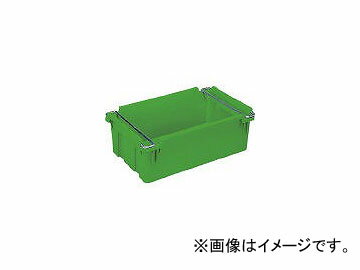 三甲/SANKO サンバケット＃37Nー2ハンドル付緑 SKBU37N2HGR(4235223) JAN：4983049363779 Sunbucket with handle green