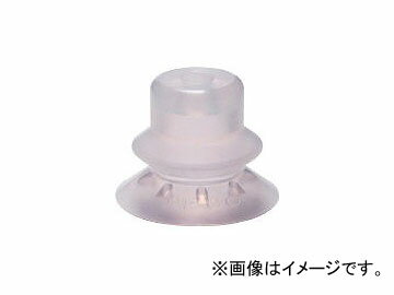 日本ピスコ/PISCO バキュームパッド ソフトベローズタイプ パッドゴム シリコーンゴム VP15LBS(4428382) Vacuum Pad Soft Bellows Type Gum Silicone rubber