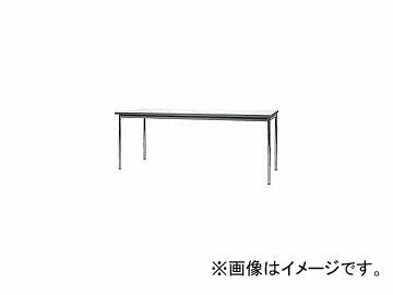 山田工業/YAMADA ウレタン一体成形エッジミーティングテーブル 1800X600 YUK1860(4664043) Urethane integrated molding edge meeting table