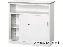 トラスコ中山/TRUSCO CVAカウンター W1200中棚付ハイカウンター CVA12HST(4540549) Counter High counter with medium shelf