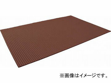 トラスコ中山/TRUSCO ジャバラマット 600X900mm ブラウン TNC6090BR(4376714) JAN：4989999242324 Javar Mat Brown