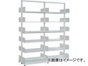 gXRR/TRUSCO P  A4c W900XD220XH2575 8i BSSD83T8(4592611) Single columnar bookshelet vertical stage