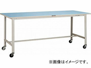 トラスコ中山/TRUSCO BO型軽量作業台 1500X600 車輪付 BO1560C75(4544234) type lightweight workbench with wheel