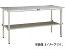 gXRR/TRUSCO RAEM^Ƒ 900X600 I2t WF RAEM0960LT2W(4545826) Type height adjustment workbench With lower shelves Color