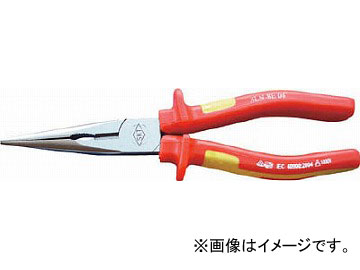 トラスコ中山 TRUSCO スナップオン・ツールズ 作業用品 防爆・絶縁工具 ペンチ・ニッパ(絶縁) tool ツール 工具 整備 用品 とらすこ なかやま ナカヤマ 中山 トラスコ Tech-EV 絶縁工具 4200475010 有化学物質調査票入数：1丁特長●1000V絶縁仕様です。●IEC60900規格品です。●成型樹脂の絶縁被膜により今までにない被膜の薄さを実現しました。●ハンドル上部には手の滑りを防ぐための返しがついています。●スペースのない箇所での作業にも最適です。用途●電気自動車及びハイブリッド車、一般低電圧作業用仕様●全長(mm)：210●切断能力(mm)ピアノ線：2●質量(g)：268注意●刃先部は絶縁仕様ではありません。商品の詳細な情報はメーカーサイトでご確認ください。