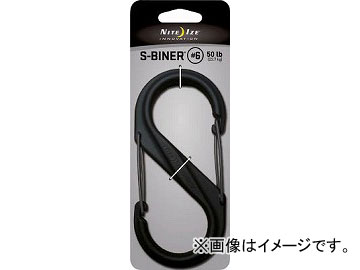 NiteIze エスビナープラスチック #6 ブラック/BG NI01926(4798872) Esbinar Plastic Black