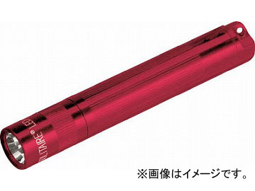 マグライト LED フラッシュライト ソリテール 赤 J3A032(4904532) Flash Light Solitaire Red