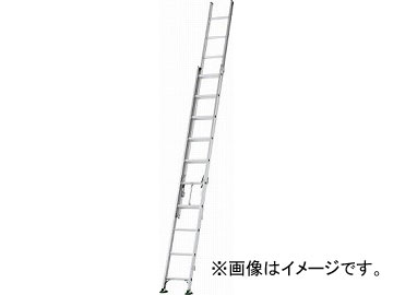 アルインコ 二連梯子 全長4.67m 7.43m 最大仕様質量130kg SX74D 4555791 JAN：4969182263237 Two ladder total length maximum specification mass
