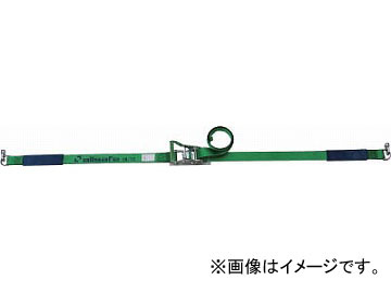 トラスコ中山 TRUSCO アンクラジャパン 工事用品 吊りクランプ・スリング・荷締機 荷締機 tool ツール 工具 整備 用品 とらすこ なかやま ナカヤマ 中山 トラスコ allsafe 荷締機 1430520000入数：1本特長●ラチェット式により簡単な操作で確実な荷締め作業ができるエアラインレール用ベルトです。●端末リングにベルト縫製のため、使用しやすいです。用途●トラック輸送時の荷崩れ防止に。仕様●最大使用荷重(t)：0.77●ベルト長さ(m)巻取側：6●べルト長さ(m)固定側：1●ベルト寸法(mm)幅×厚み：50×2.0●色：グリーン●質量(kg)：2.06●コーナープロテクター付●バックルシート付●ダブルスタッドフィッティング・リング付材質/仕上●ベルト：ポリエステル●ラチェットバックル：スチール注意●他社ベルトとの組み合わせはしないでください。●乱暴に扱わないでください。●定期的に注油をしてください。●巻き取りすぎに注意してください。●点検してください。商品の詳細な情報はメーカーサイトでご確認ください。