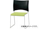TOKIO ミーティングチェア(スタッキング) ビニールレザー マンダリンオレン NSC-10L-MO(4932587) Meeting chair stacking Vinyl Leather Mandarin Oren