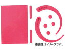 グリーンクロス 安全帯用フックステッカー 蛍光ピンク 1150-2201-00(7683651) Hook sticker for safety band fluorescent pink