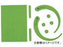 グリーンクロス 安全帯用フックステッカー 蛍光グリーン 1150-2201-01(7683669) Hook sticker for safety belt fluorescent green
