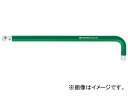 PBスイスツールズ 212L-2GR ロングボールレインボーレンチ 緑色（J） 212L-2RB(7542887) Long Ball Rainbow Lench Green