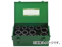 FPC インパクト セミロングソケットセット 差込角25.4mm 13pc 8WA-S13(7697155) Impact semi long socket set pressing angle