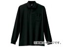 R[RX dEhEL|Vc 13ubN S AS-258-13-S(4960785) Electricity control transparency deodorant long sleeved polo shirt black